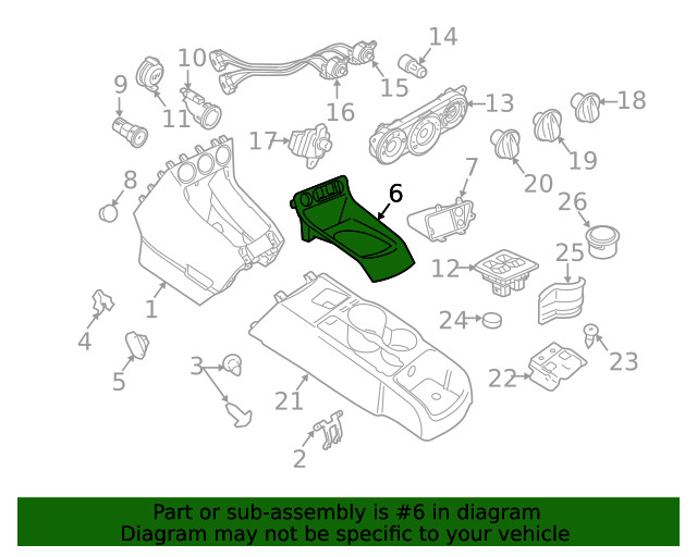 Genuine Bezel 9T1Z-61044D90-CB