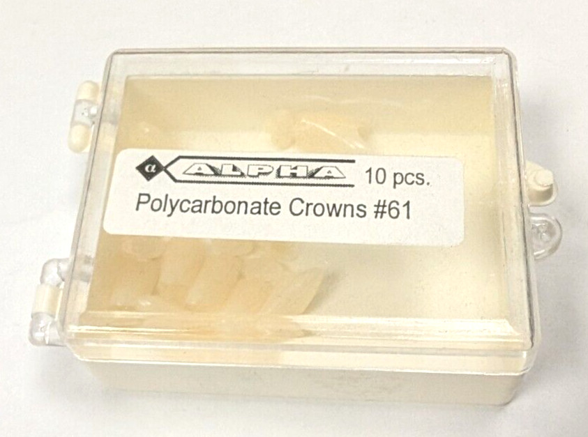 Polycarbonate Crowns 10 pcs/Pk #61