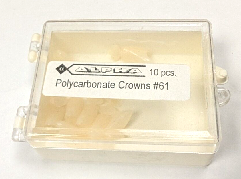 Polycarbonate Crowns 10 pcs/Pk #61