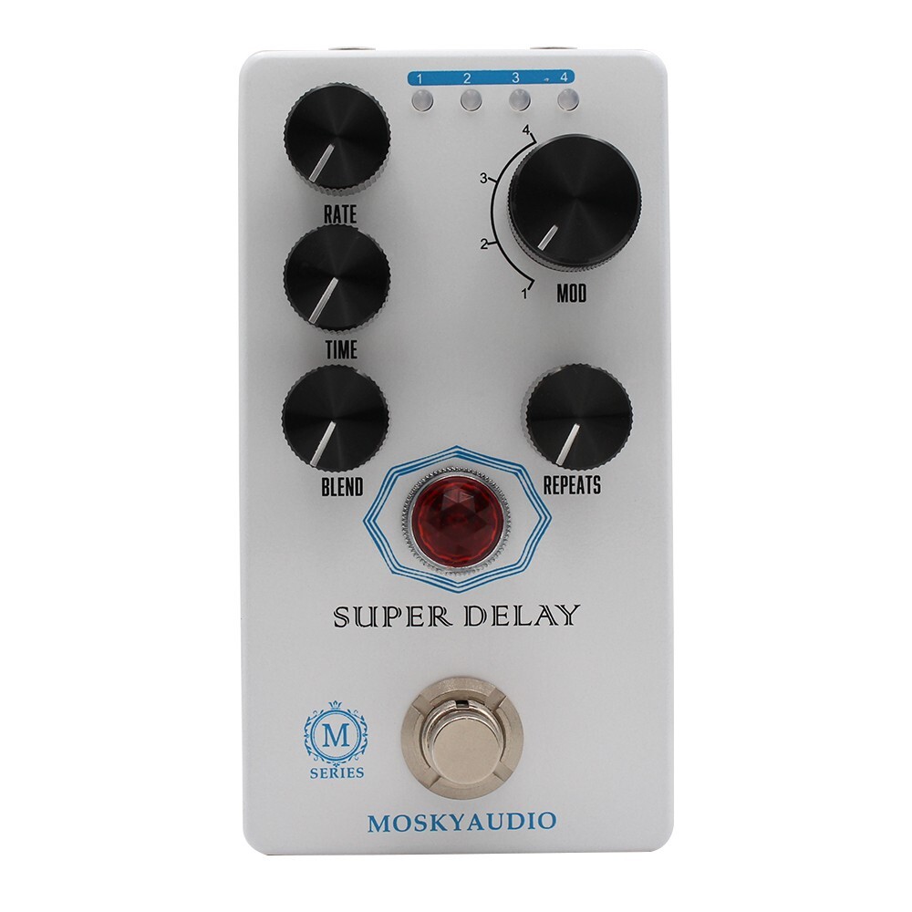 Mosky Audio SUPER DELAY with Mod Options New and Fast U.S. Ship
