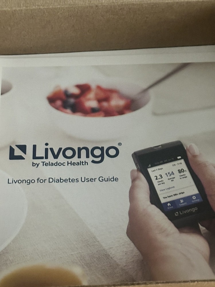 Livongo Connected Meter Kit New! Open Box