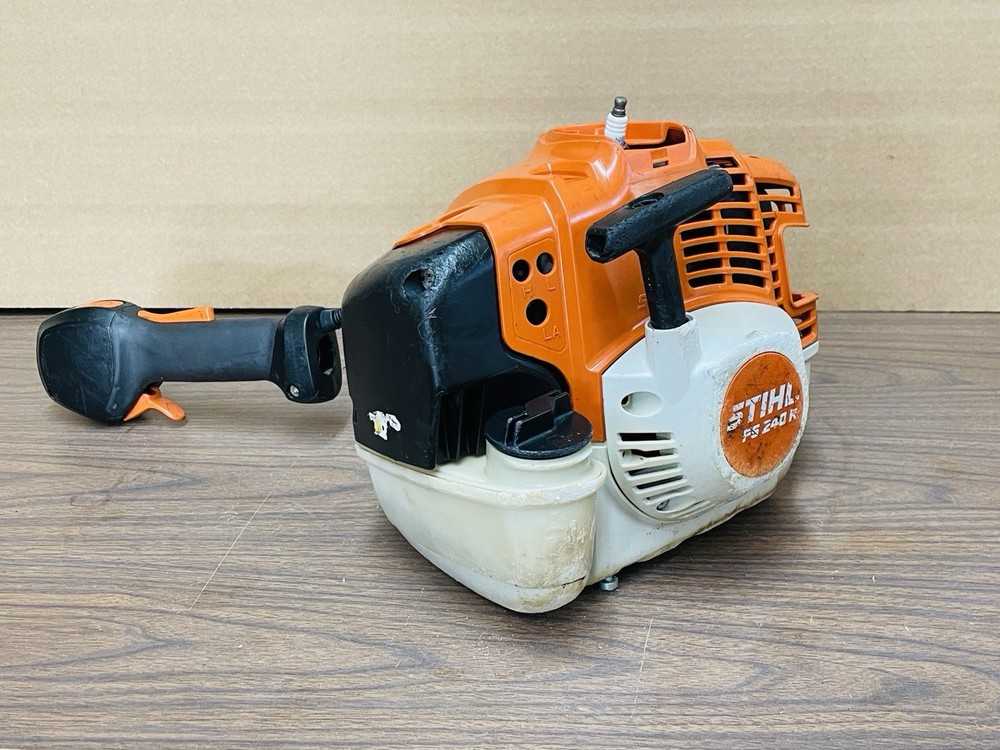 STIHL FS240R String Trimmer Powerhead & Throttle -NICE PROJECT READ NOTES 🛠️👍