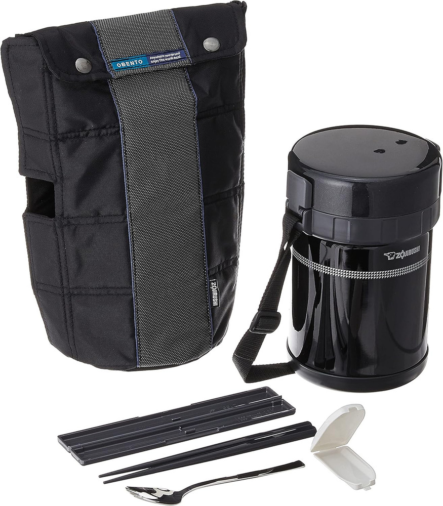 Classic Bento Vacuum Lunch Jar - Black