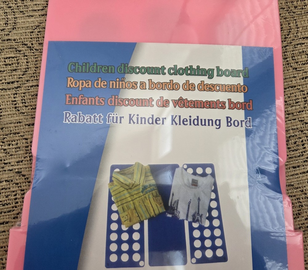 Kids' Foldable Clothing Board