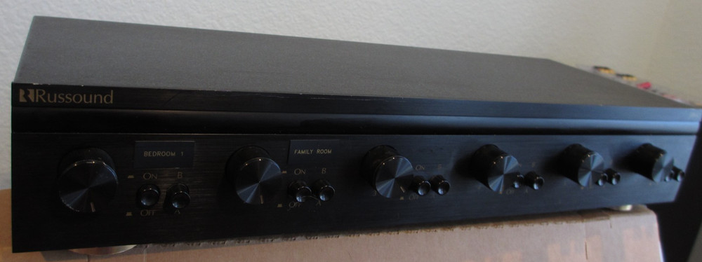 Rossound SDB-6.1 High-power 6-pair speaker selector with volume control