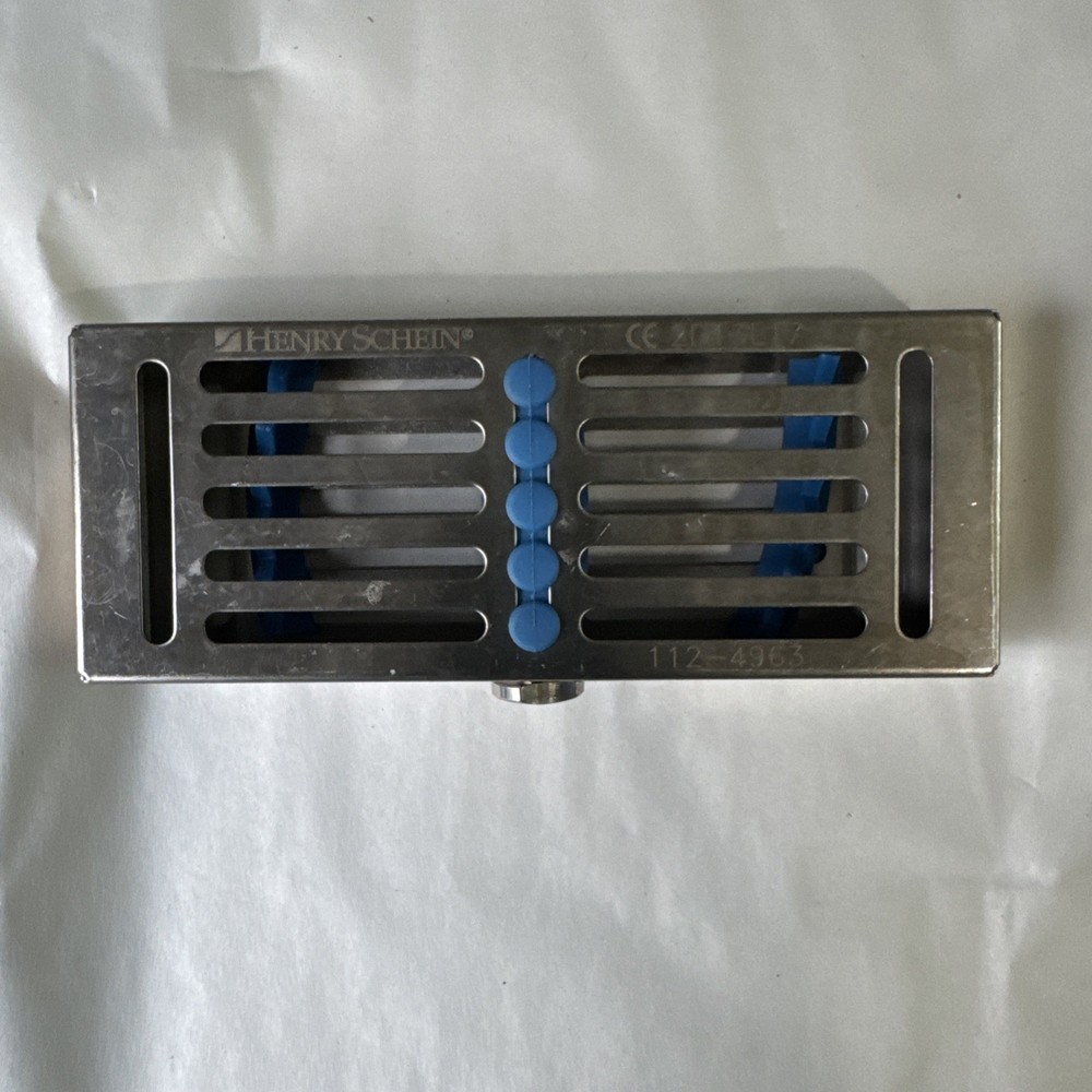 Dental  Sterilization Cassette Tray Rack Box - Henry Schein
