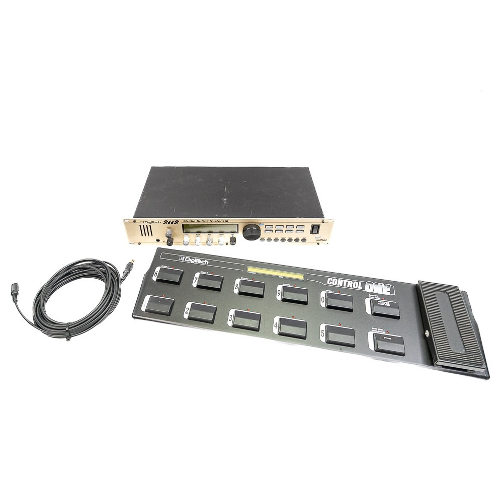 DigiTech 2112 Tube Guitar Preamp Multi-Effects with Control One Foot Controller