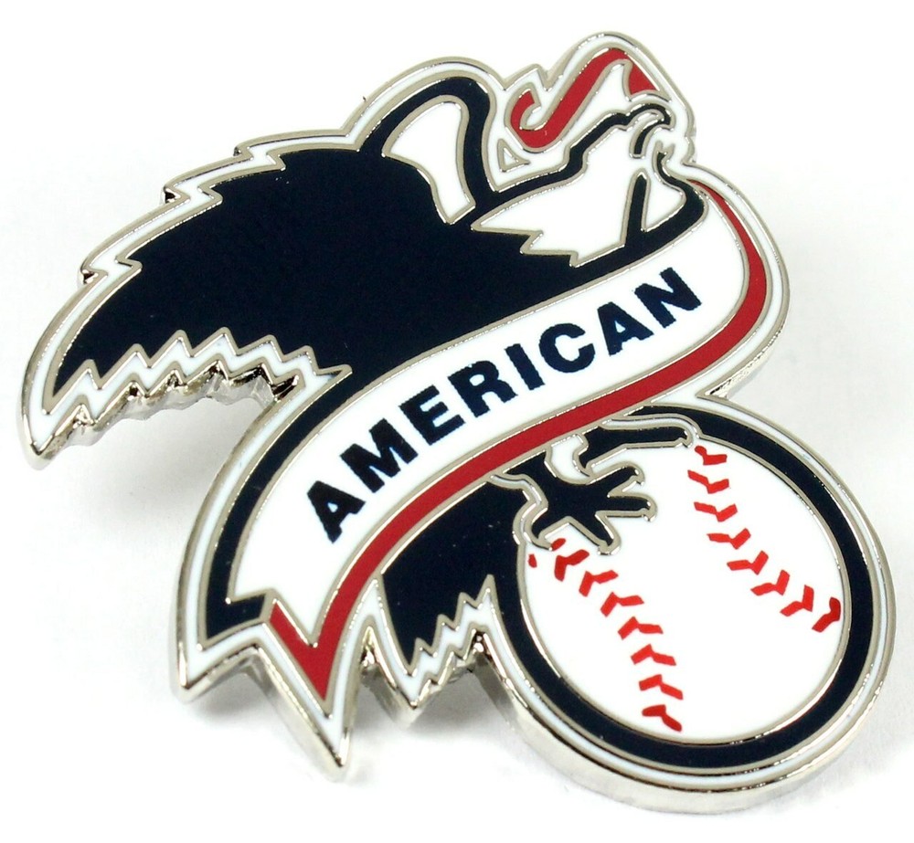 MLB American League Logo Pin - 1.25"