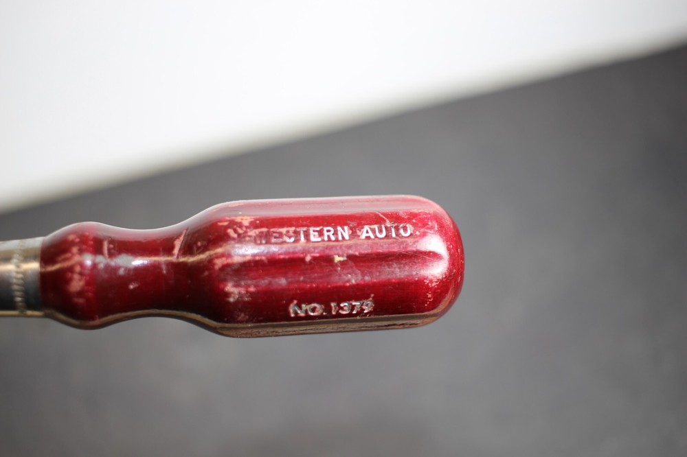 Two Vintage Western Auto Screwdrivers