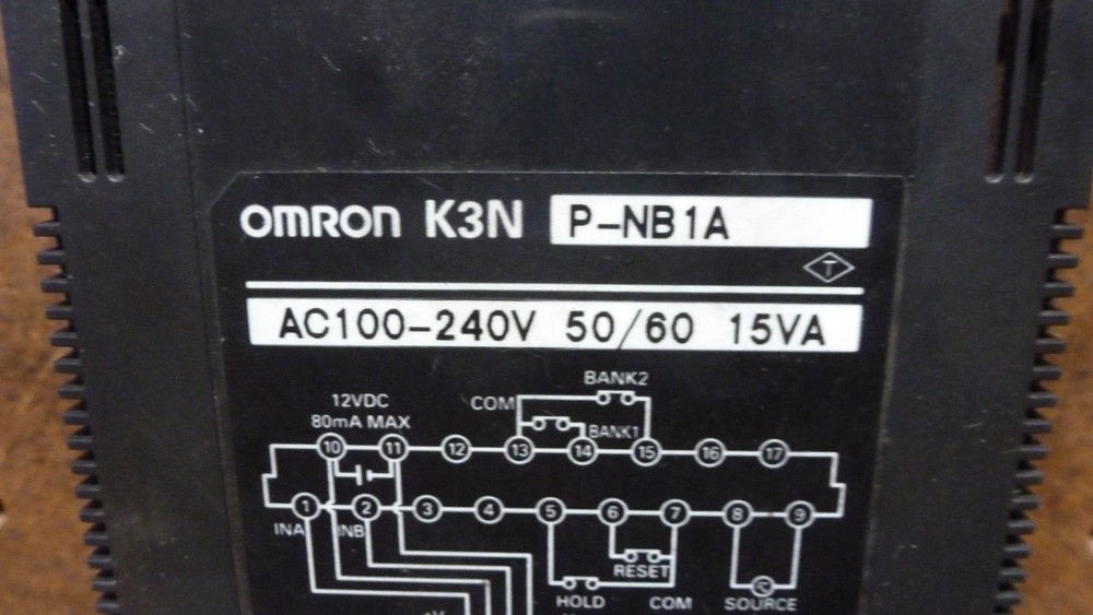 Omron K3NP-NB1A Frequency/Rate Meter *nice condition powers up* K3NPNB1A