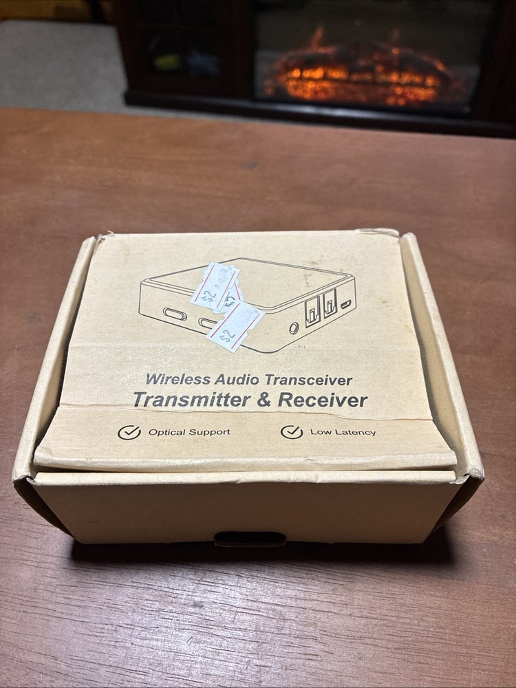 ZF-380 2in1 Bluetooth 5.0 Transmitter Receiver TV Speaker 3.5mm AUX Adapter