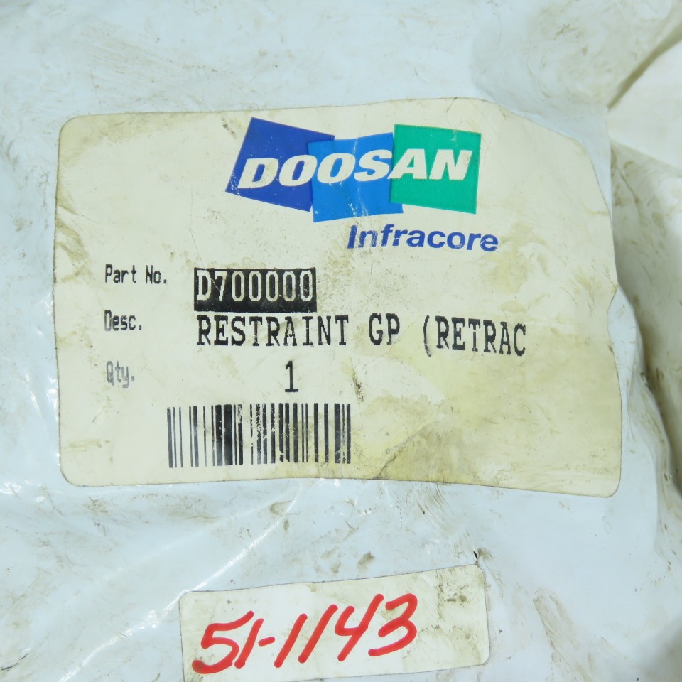 Doosan D700000 Retractable Restraint GP Assembly
