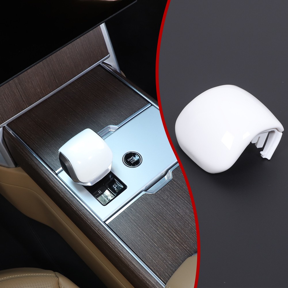 Ceramic White Central Gear Shift Panel Frame For Range Rover Vogue 2023-2024