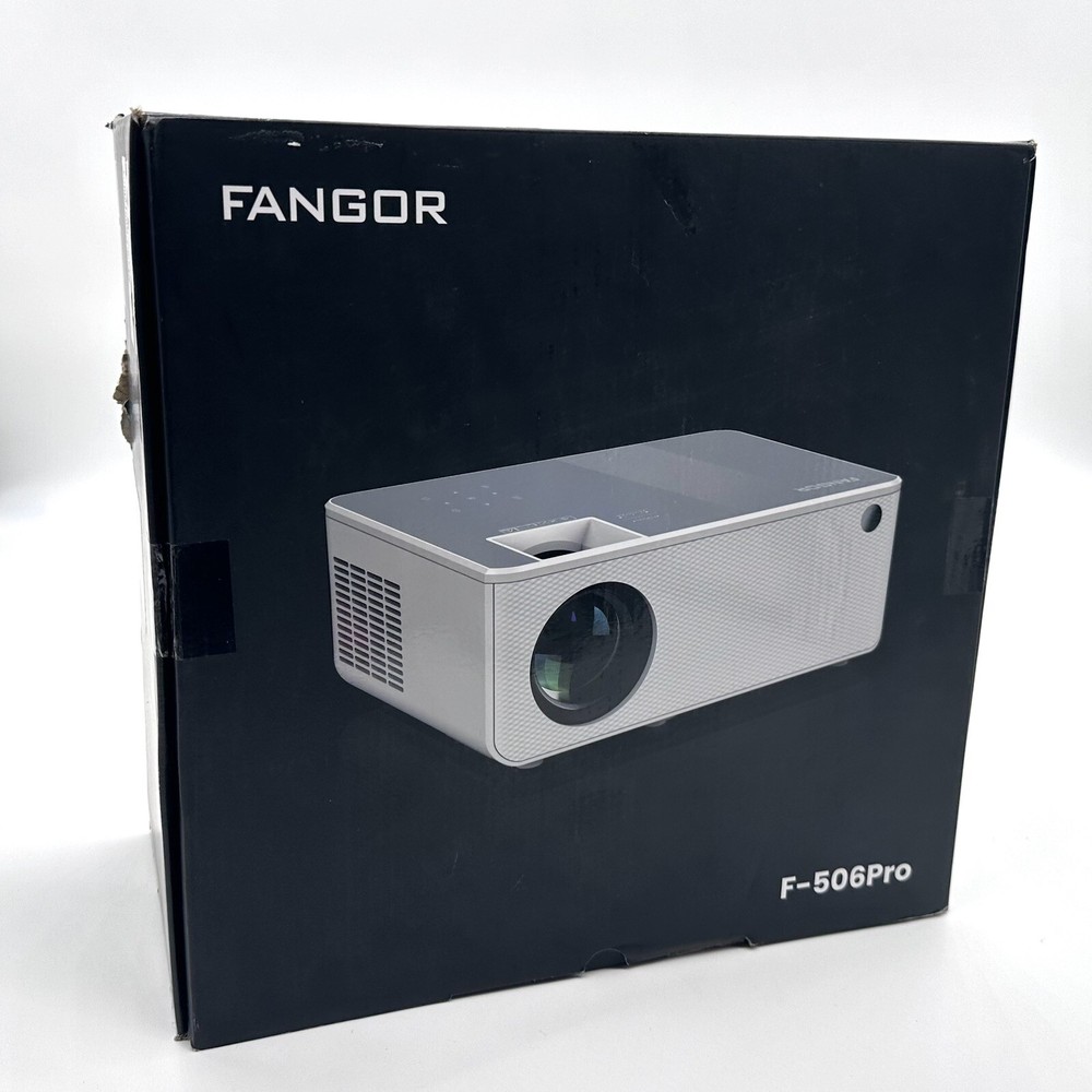 FANGOR 1080P HD Projector, WiFi Bluetooth Projector Bundle