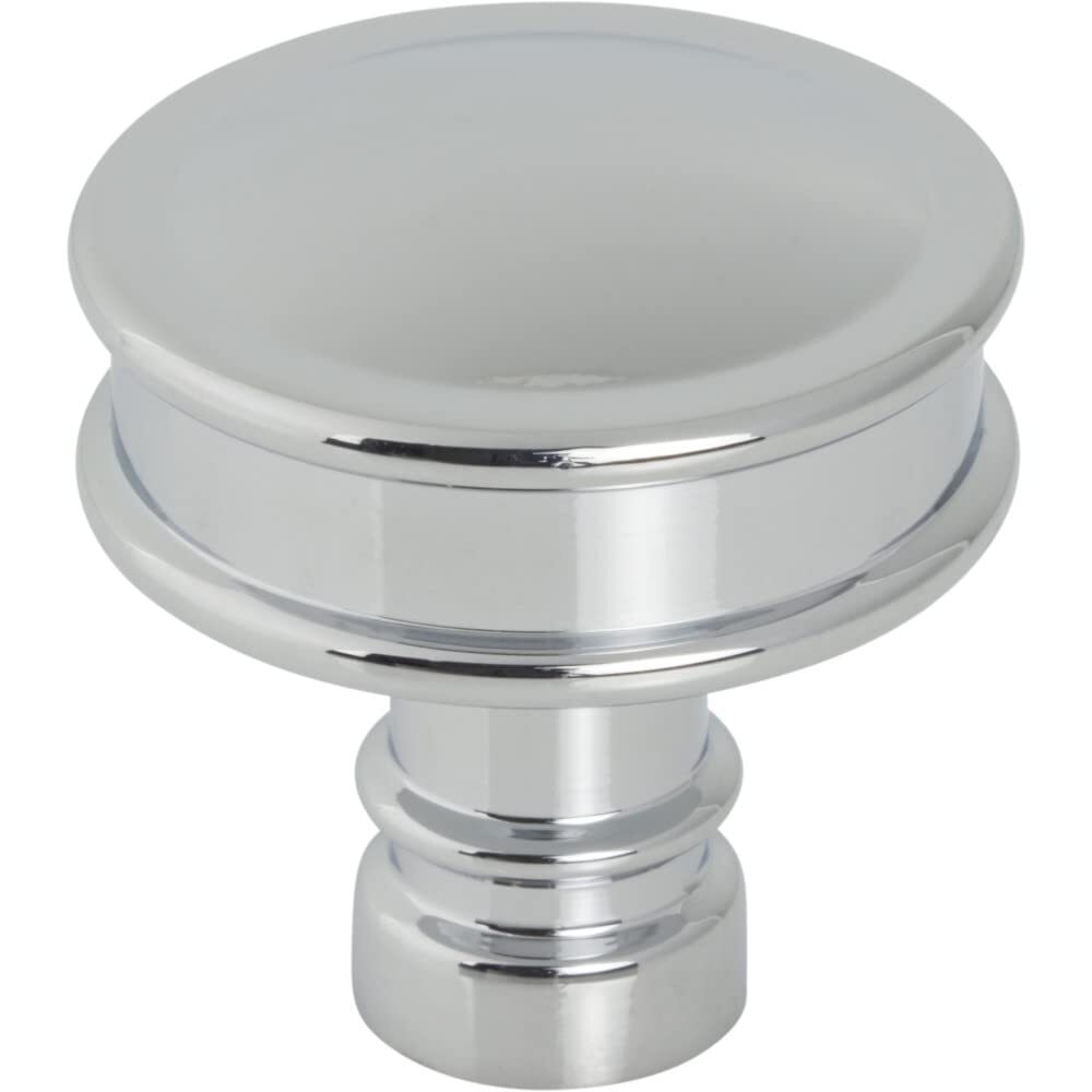 Top Knobs TK3140PC Cranford Knob 1 1/4" Polished Chrome