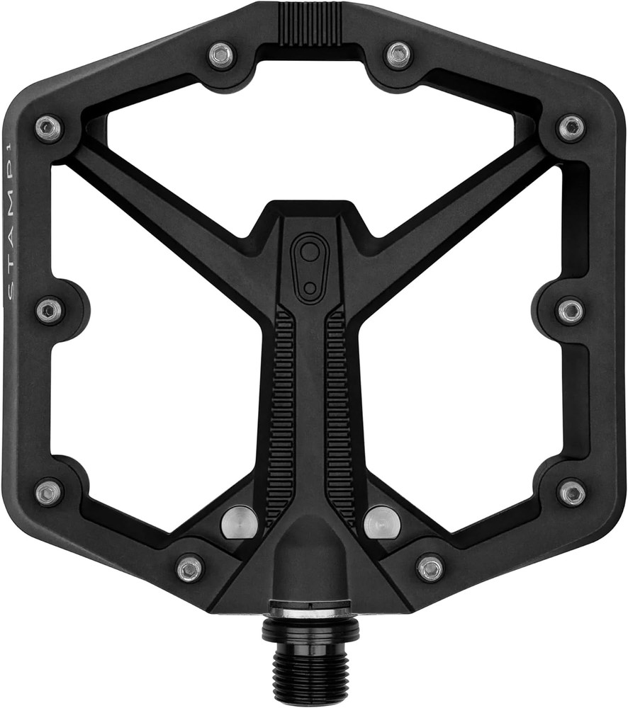 Stamp Flat MTB Pedals - Size-Specific, Lightweight, Versatile, Durable Bike Peda