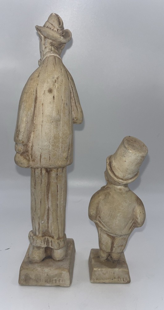 Mutt & Jeff “Grouch Killers” Chalkware Statues 1909-1910