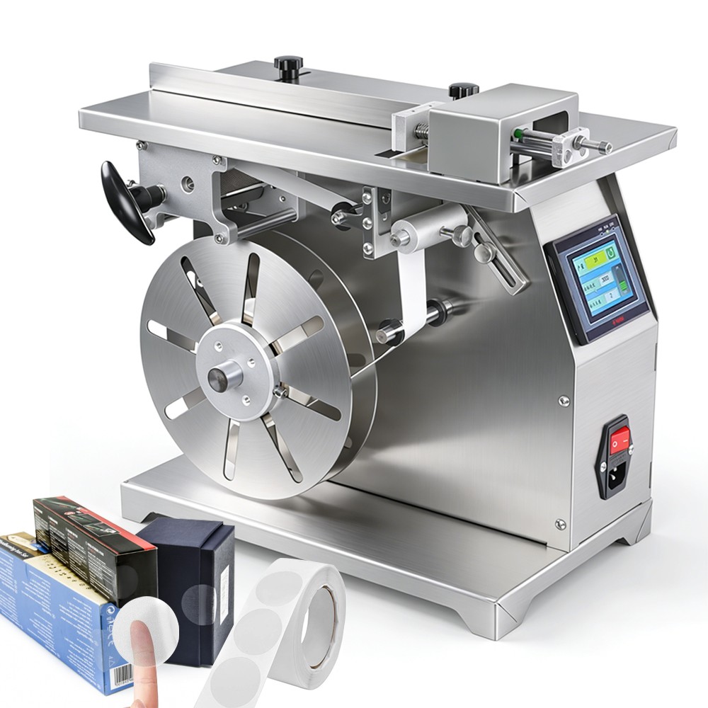 Automatic Sealing and Labeling Machine 90 Degree Right Angle Labeling Machine