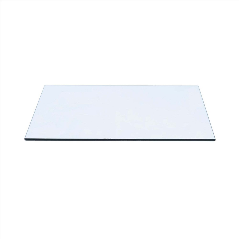 12" x 33" Rectangle Tempered Table Protector By Spancraft Glass