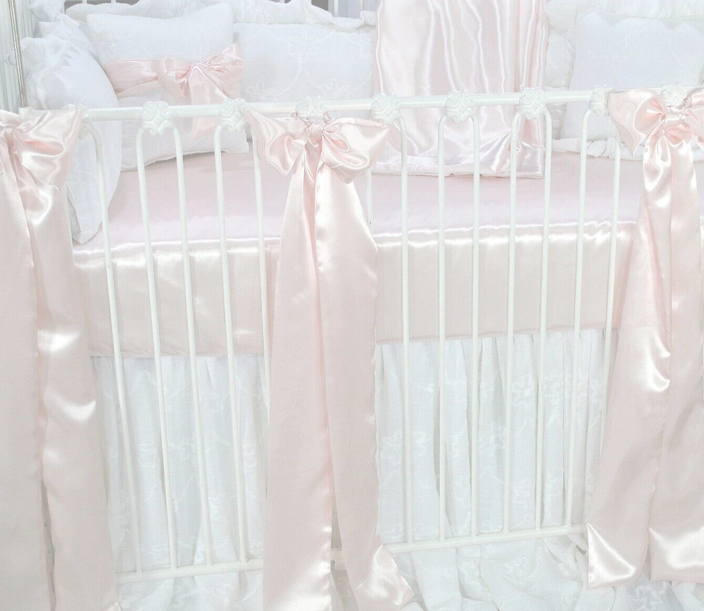 Charlotte Pink Satin Blanket