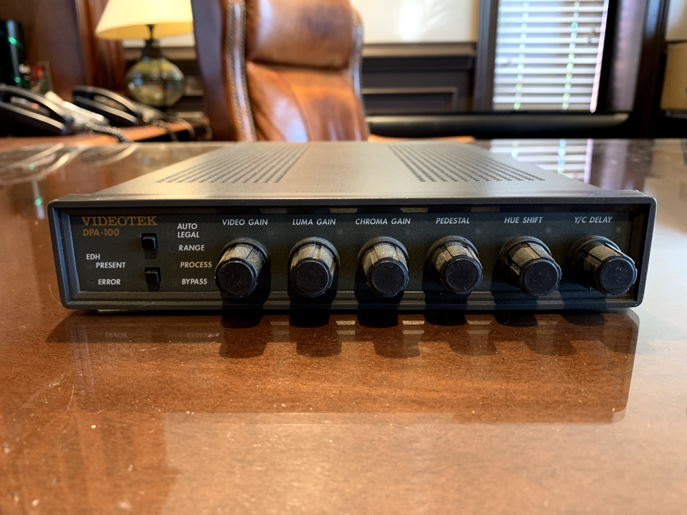 Videotek DPA-100 SDI Digital Processor unit with legalizer check