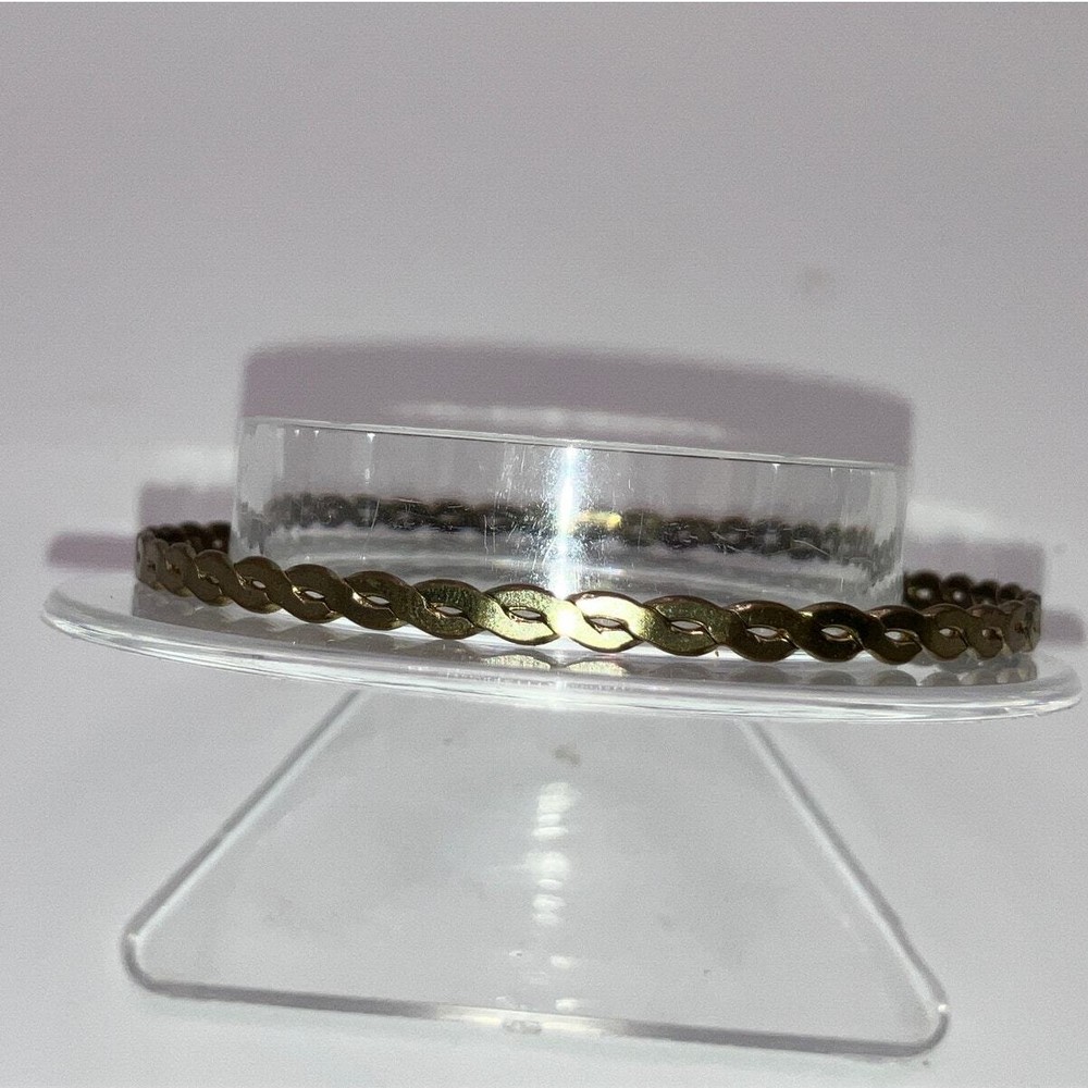 The Braided Bronze Bangle 2.75" Bracelet!