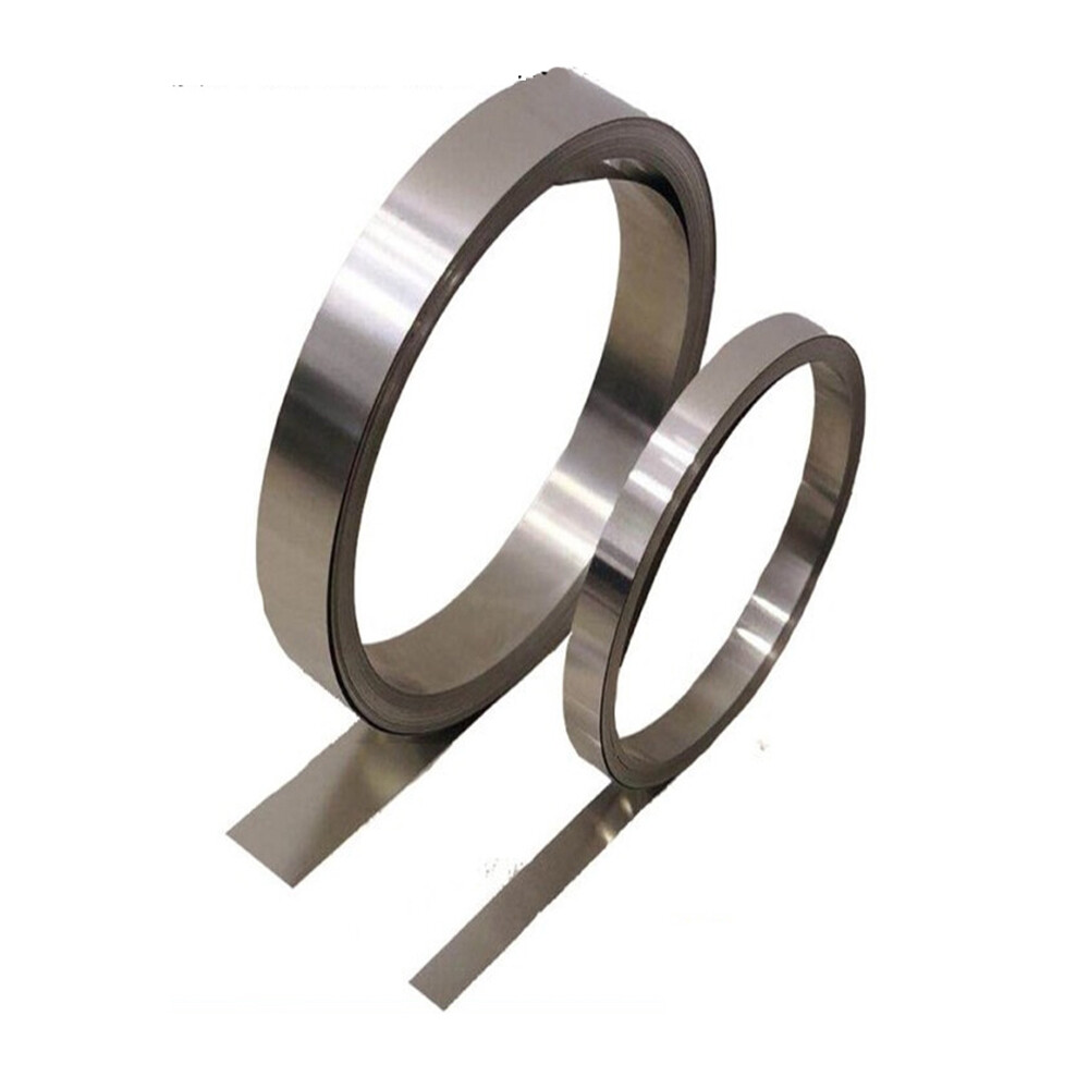 0.1mm - 1mm Thick 304 Stainless Steel Flat Bar Metal Strip Sheet Foil Band Roll
