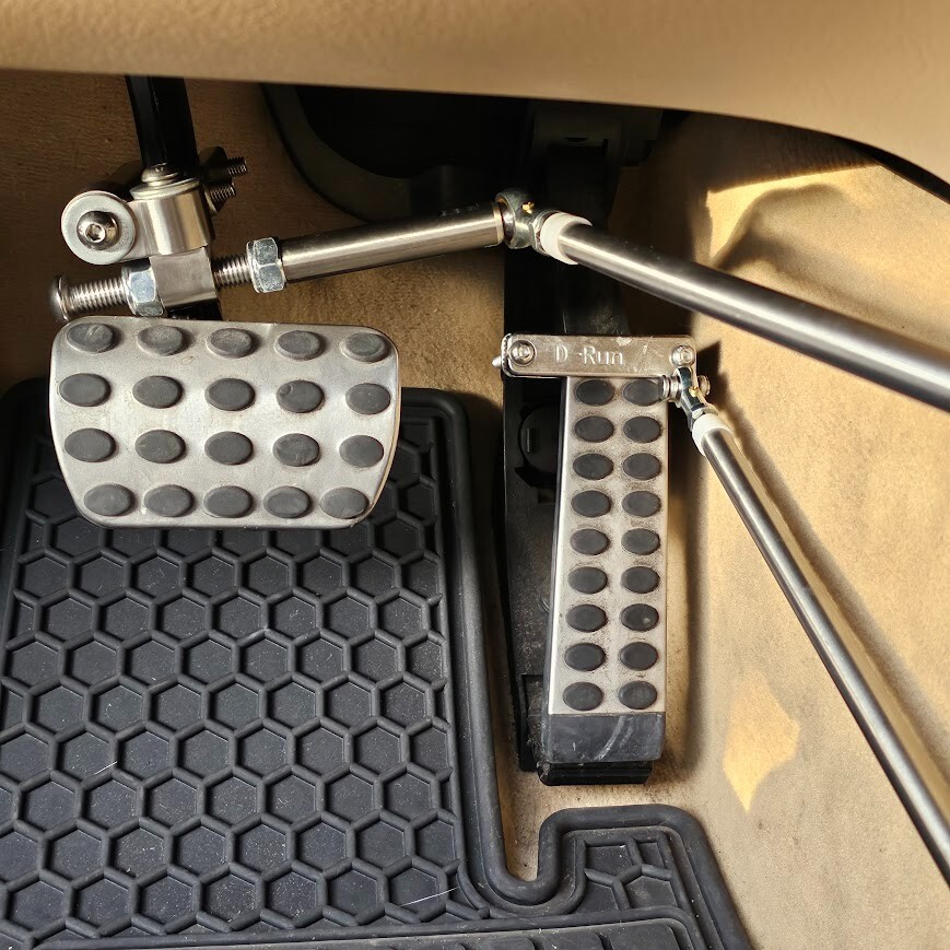 Car hand control A permanent and safe install.For Disabled/Handicap -SCI injured