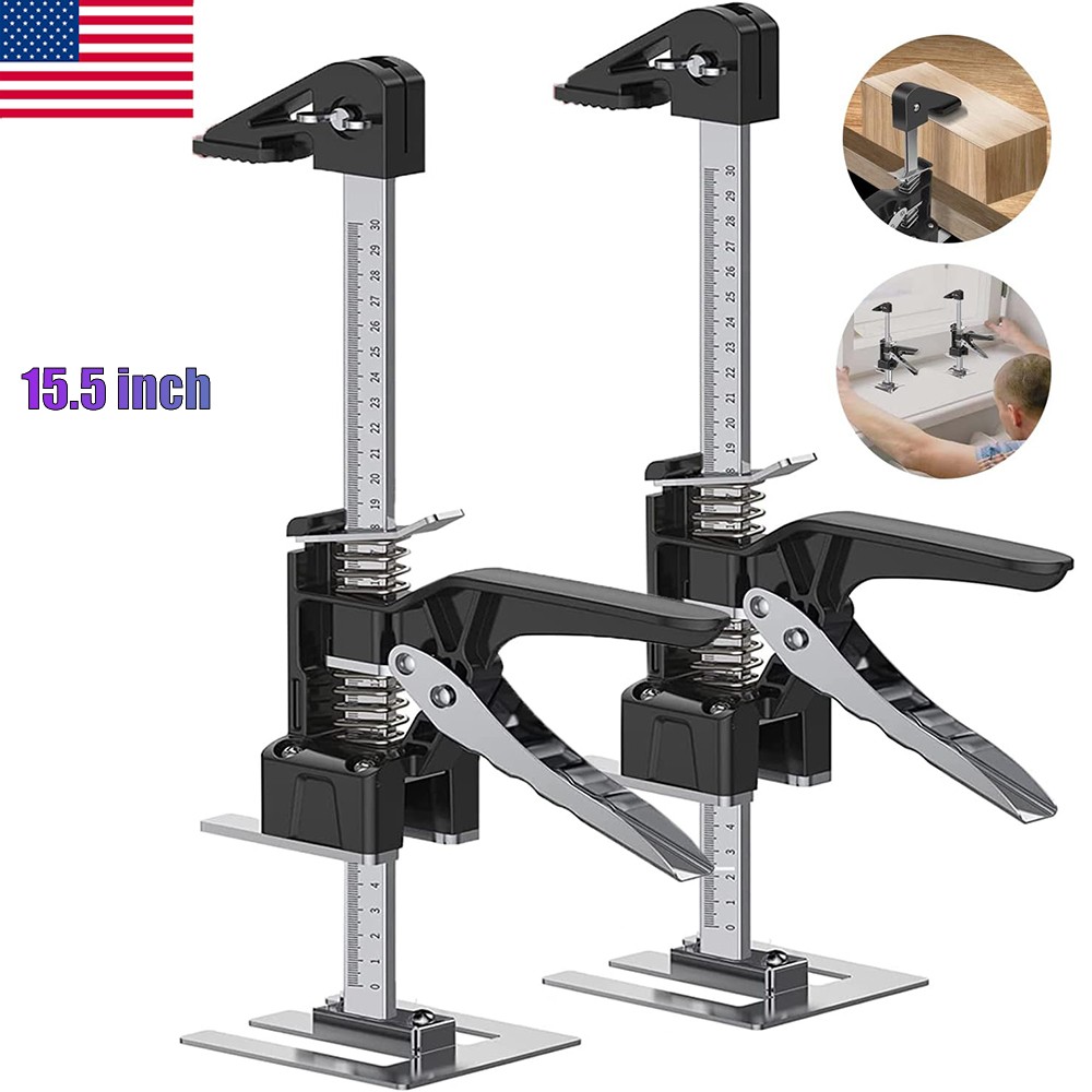 2Pcs Labor Saving Arm 15.5 Inch Height Regulator Hand Lifting Tool Lifter Jack
