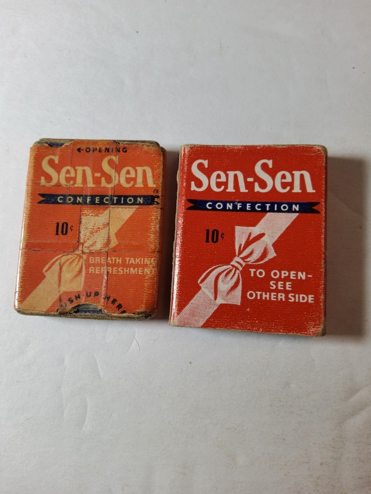Sen-Sen Boxes.  Empty