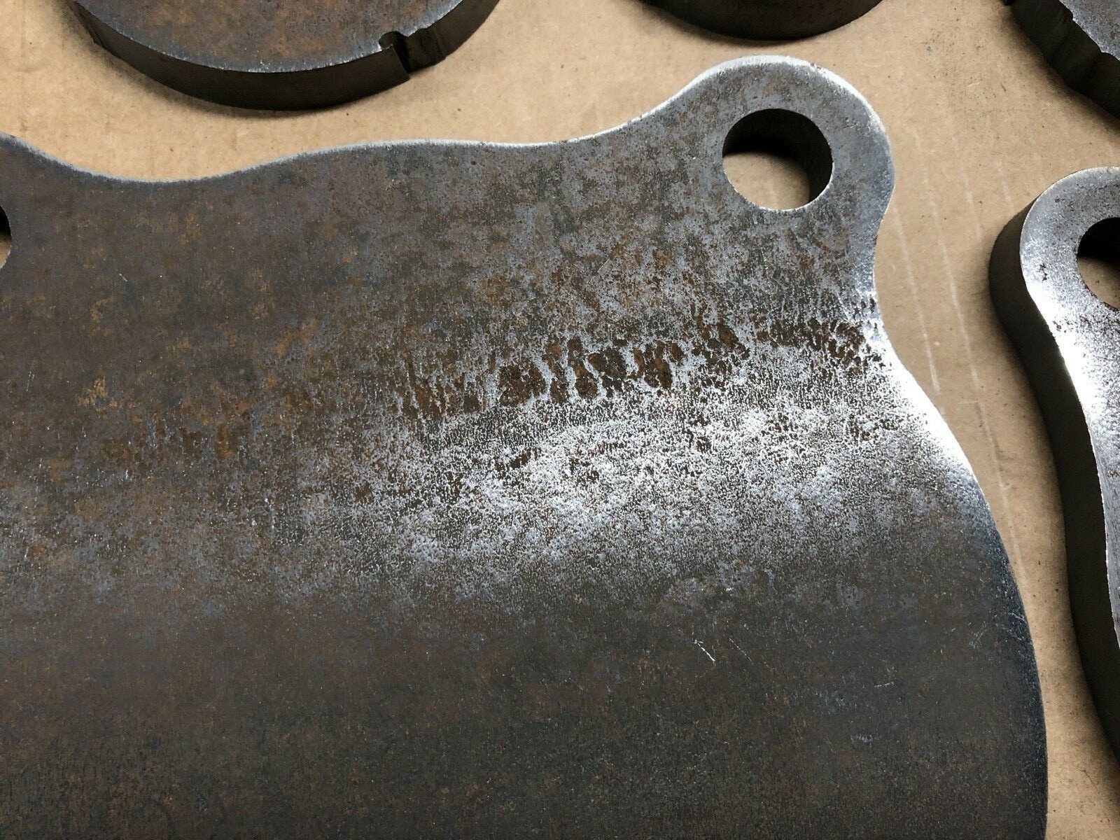 Malfunction Cut / Blemish Discounted 1/2" AR500 3"-8" Gongs Set of FIVE