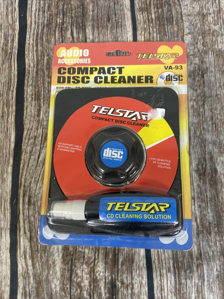 Telstar Compact Disc Cleaner VA-93 Sealed