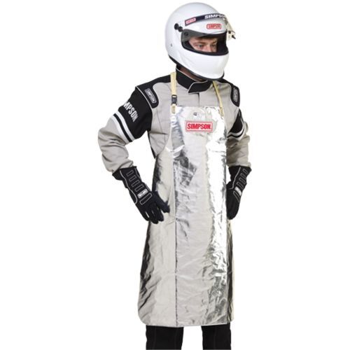Simpson Safety 39042S Split Style Fueler Apron - Silver NEW