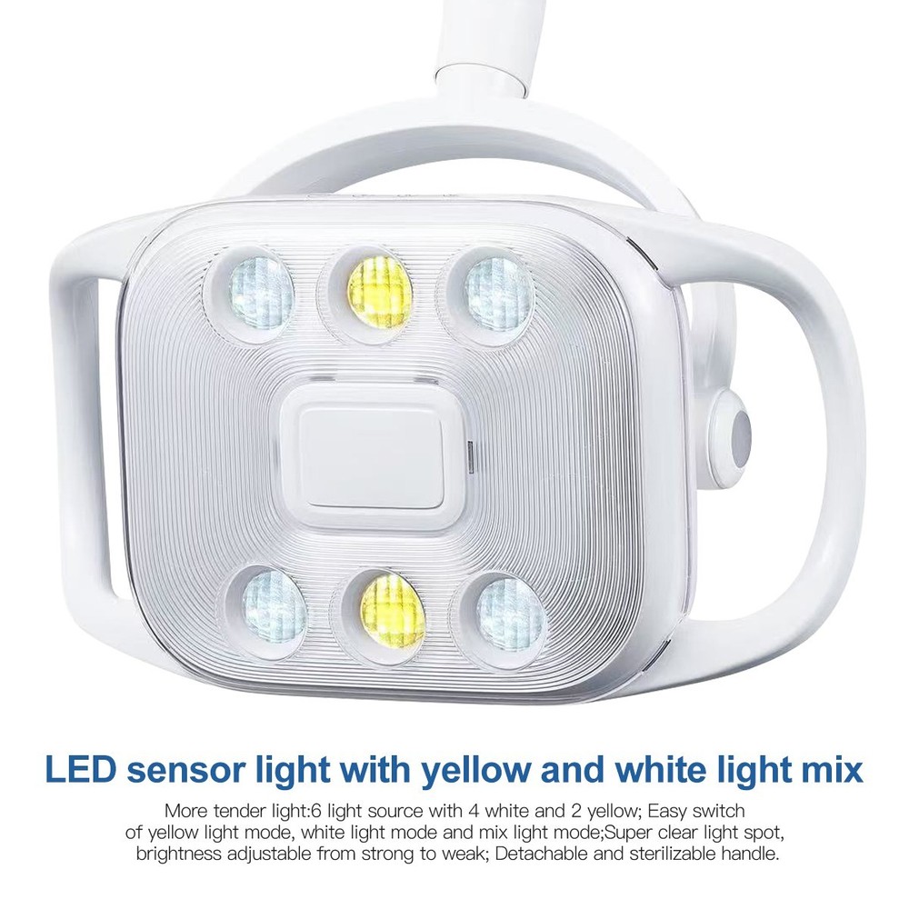 Dental Chair Unit Computer Controlled+ Stool/Portable Delivery Unit Compressor