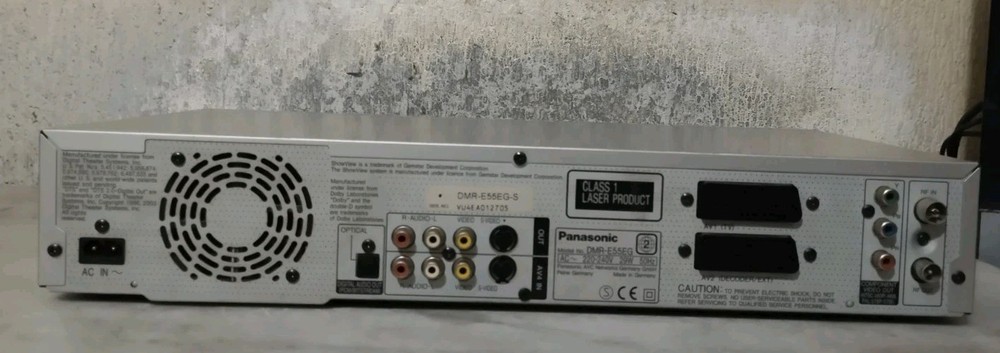 PANASONIC DMR-E55 DVD RECORDER WITH REMOTE CONTROL