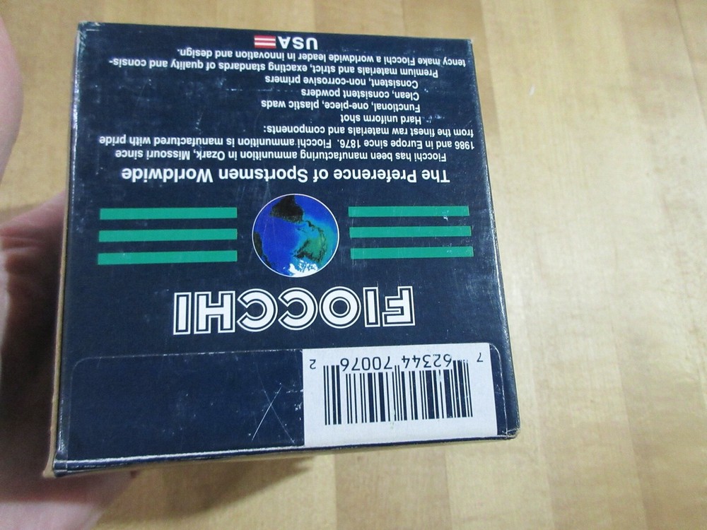 Empty Ammo Shotshell Box Fiocchi 16 ga (w15) #105