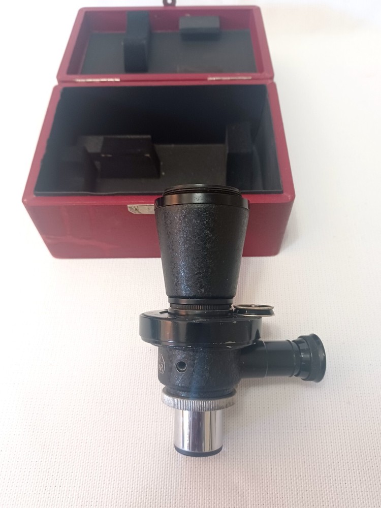 Ernst Leitz Micro Ibso 1/3x microscope attachment and original box