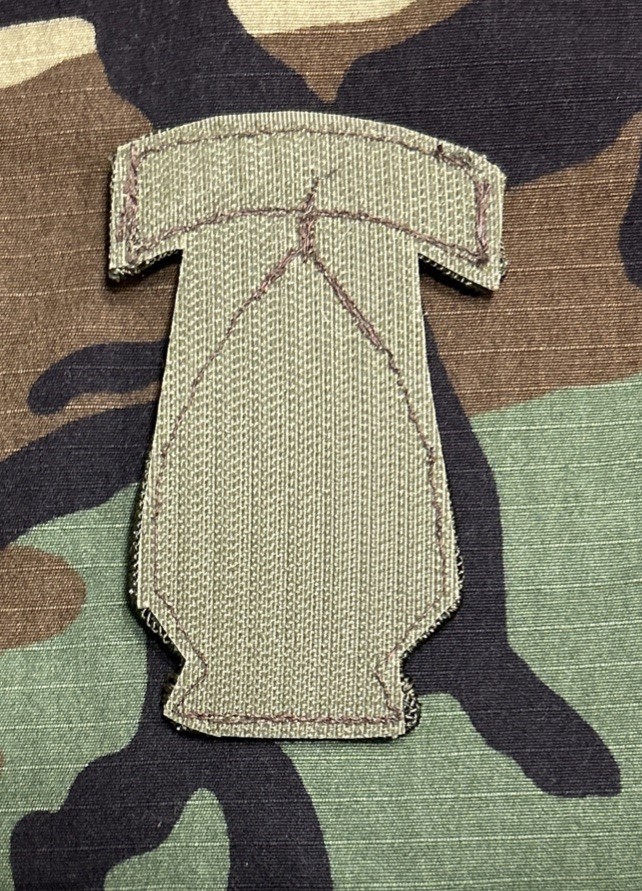 US Army Special Forces Command Patch BDU w/ Hook OD Green SFGA