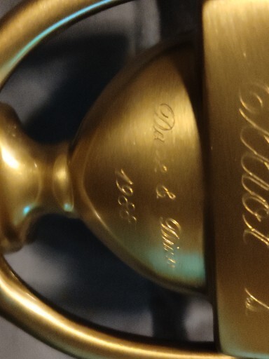 Brass door knocker things remembered Open Box