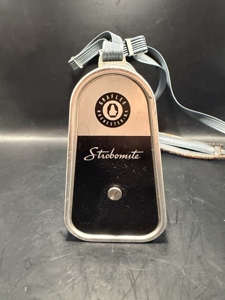 Graflex Strobomite Flash Unit Vintage Portable Flash Battery Pack Untested
