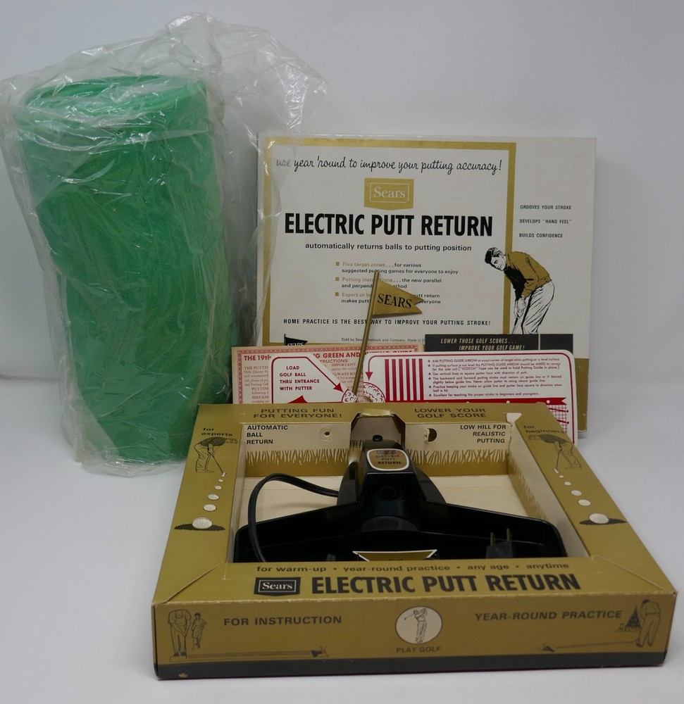 Sears 1967 Electric Putt Return Set