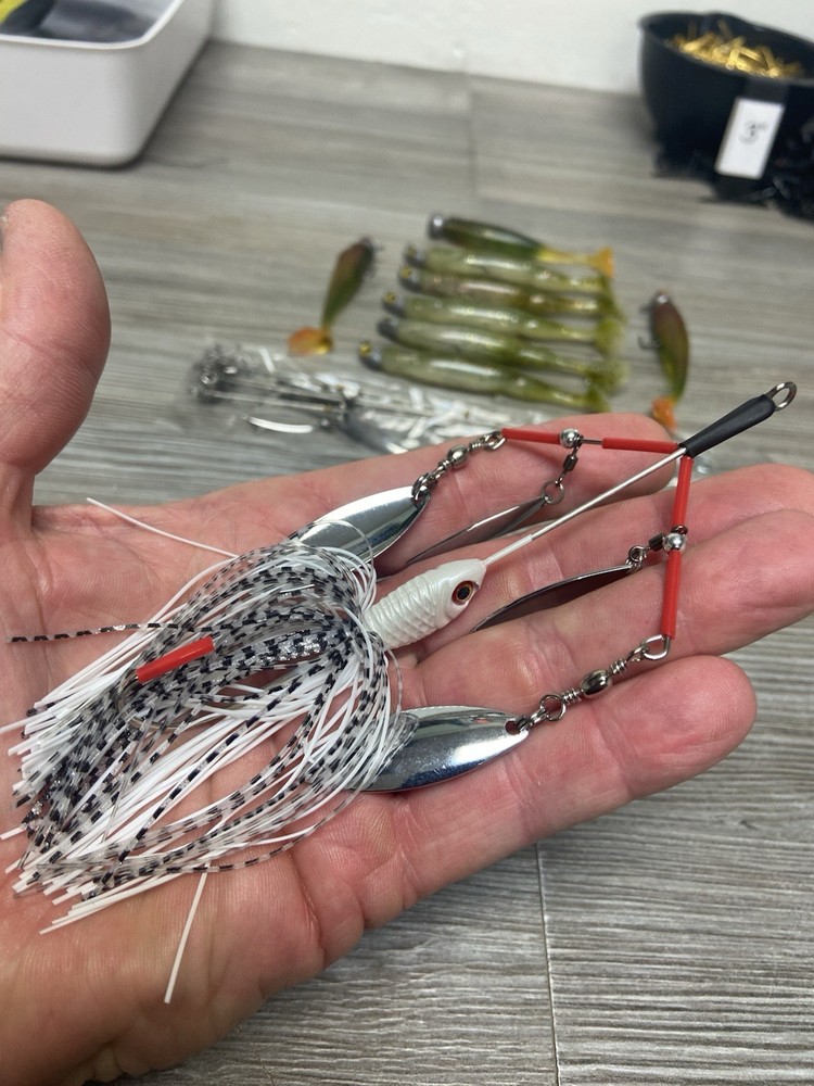 10 Piece A Rig With Baits/lot