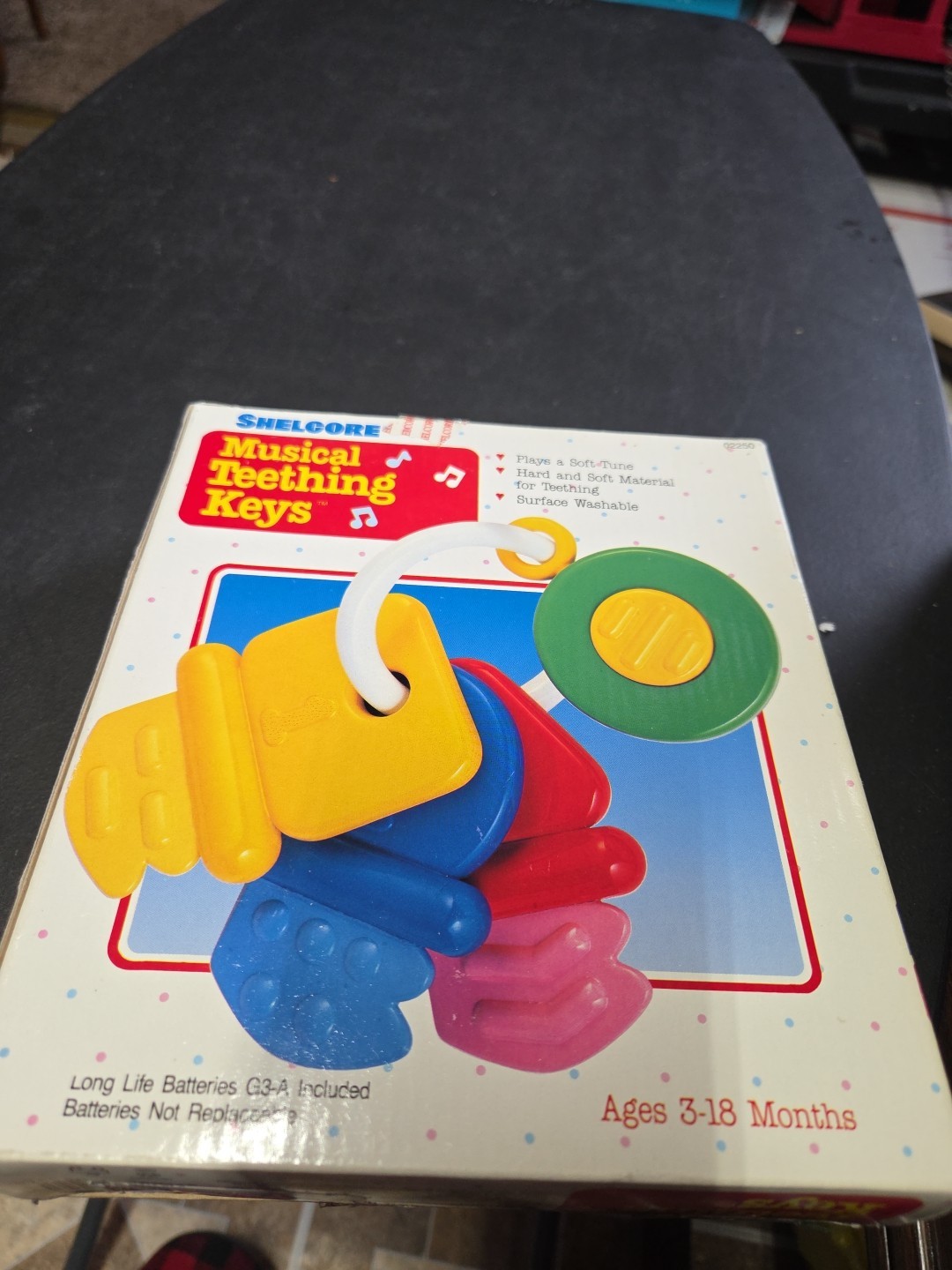 Vintage 1997 Shelcore Musical Teething Keys New Unopened Ages 3-18 Months