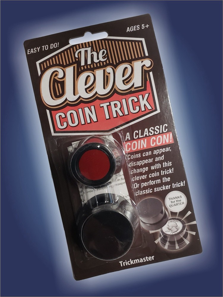 Magic Trick Clever Coin Trick Easy Magic Great Gift Idea