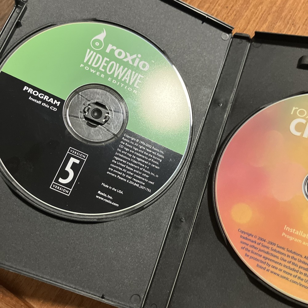 Roxio Creator 2010 PC DVD Video Capture Convert Software W/ Videowave Power 5