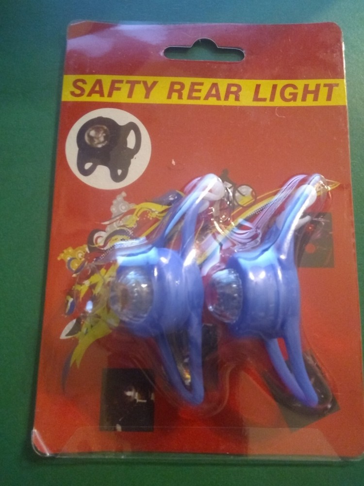 Safety Rear Light: BLUE