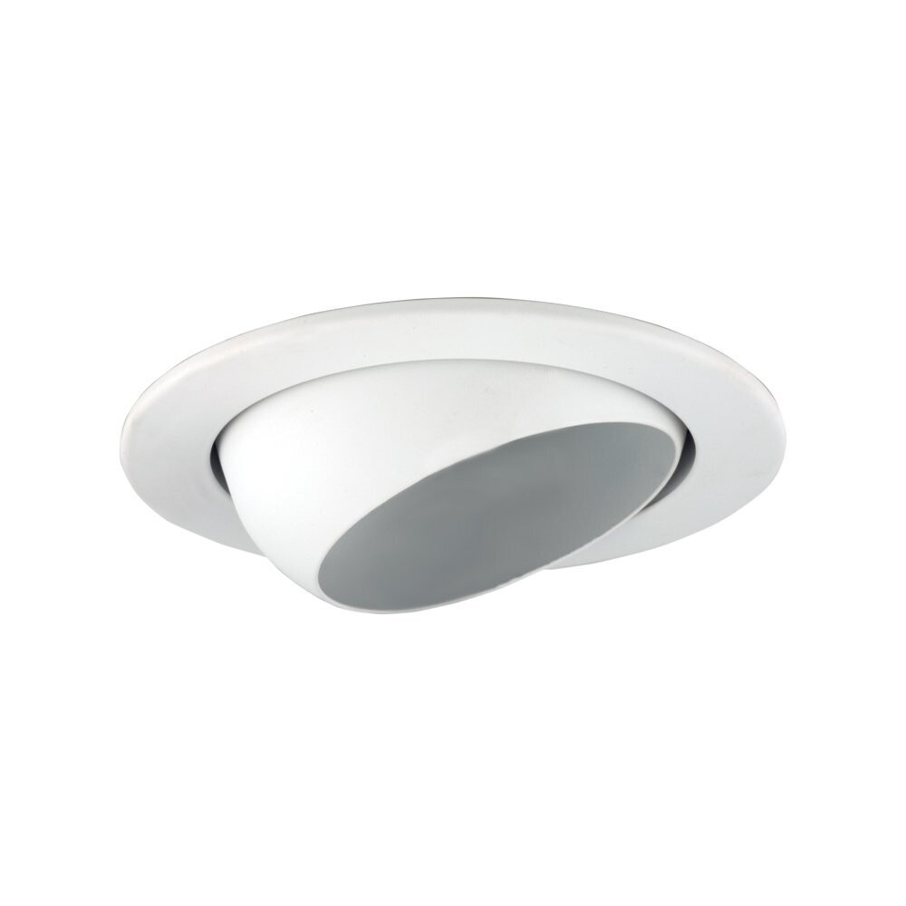 4 in. Adjustable Eyeball Trim -White