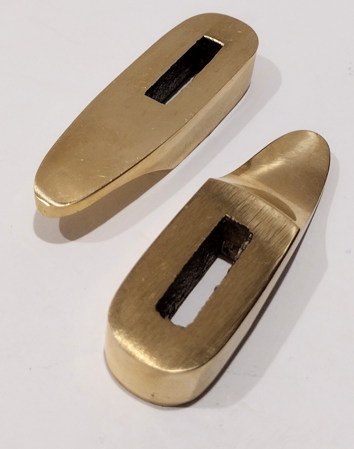 NEW USA BRASS FINGER GUARD BOLSTER CUSTOM KNIFE BLANK MAKING SUPPLIES