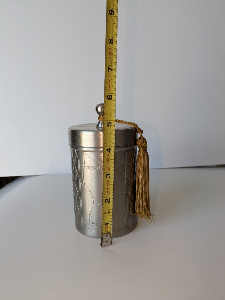 Decorative Round Metal Storage Tin