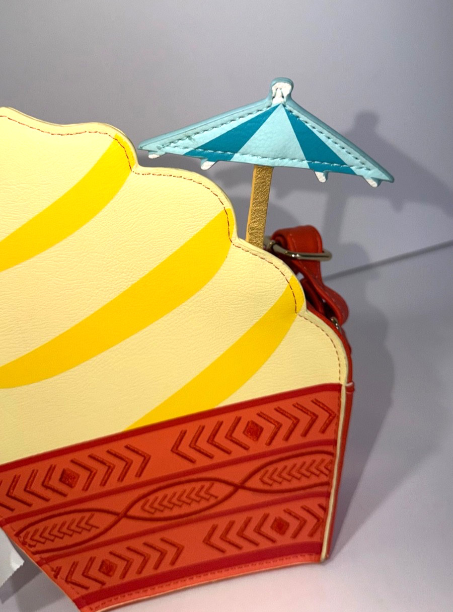 NEW Disney Parks Pineapple Dole Whip Crossbody Bag Purse Tiki Drink Umbrella NWT